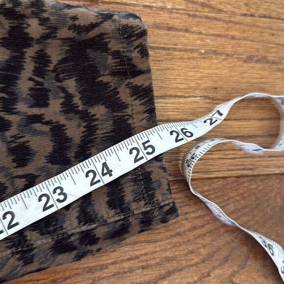 Ag Adriano Goldshmied the Farrah high rise velvet printed pant 29 - Picture 7 of 13